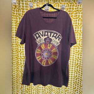 Avatar wheel of death Graphic T-Shirt in brown